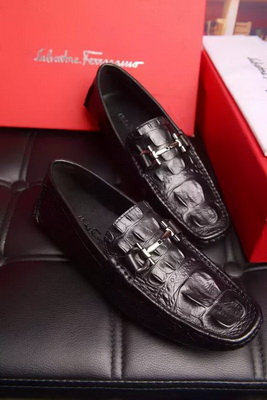 Salvatore Ferragamo Business Casual Men Shoes--113